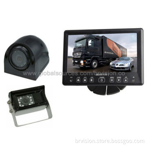 IP67 Waterproof Monitor with Auto Dimming/IR Cameras/Shuttle Camera and Heater, for Surveillance